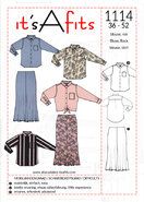  Diverse (hobby) patroonboeken - It's a fits 1114 blouse en rok
