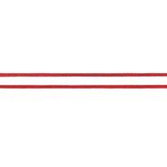 Koord - Suede koord rood (31488)