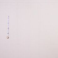 Katoen, polyester, spandex stoffen - Katoen stof - Bamboo organic cotton - wit - 777001-000