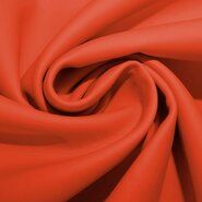Gladde stoffen - Polyester stof - Rubberdoek - oranje - 0761-505