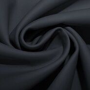 Gladde stoffen - Polyester stof - Rubberdoek - donkerblauw - 0761-600