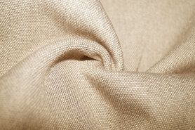 Stoffe - Polyester Stoff Interieur- und Vorhangstoff hellbeige 322228-F-X