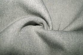 Interieurstoffen - Polyester stof - H1-X Interieur- en gordijnstof licht - grijs-groen - 228322