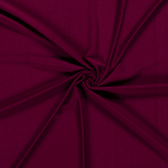 Bordeaux rode stoffen - Tricot stof - uni - bordeaux - 1773-018