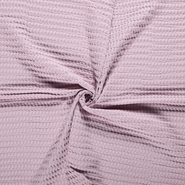 Aankleedkussen stoffen - Wafelkatoen stof - grof - lila-roze - 11705-012