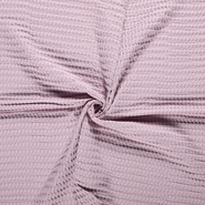 Wafelkatoen stoffen - Wafelkatoen stof - grof - lila-roze - 11705-012