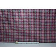 Polytex stoffen uitverkoop - Geruite stof - Katoen ruit - roze - 966501-41