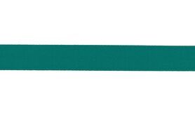 Groen - XBT13-260 Elastisch biasband smaragd groen 20mm