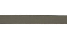 Groen - XBT13-527 Elastisch biasband grijs 20mm