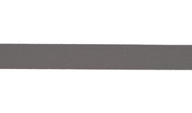 Grijs - XBT13-562 Elastisch biasband grijs 20mm