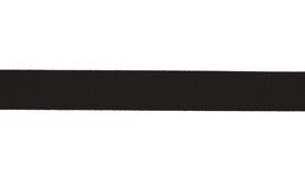 Zwart - XBT13-569 Elastisch biasband zwart 20mm