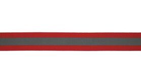 Diversen - XRT11-515 Reflecteren band rood 25mm