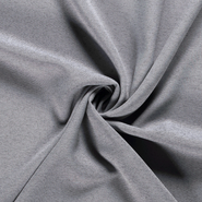 Katoen, polyester, elastan stoffen - Tricot stof - French Terry uni - lichtgrijs - 14451-061