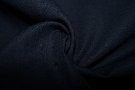 Stoffen - Katoen stof - donkerblauw - 0150-600