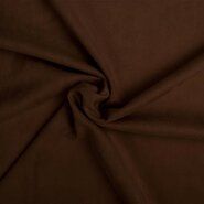KnipIdee stoffen - Tricot stof - Scuba suede - donkerbruin - 0841-100