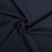 95% polyester, 5% elastan stoffen - Tricot stof - Scuba suede - donkerblauw - 0841-600