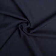 Donkerblauwe stoffen - Tricot stof - Scuba suede - donkerblauw - 0841-600