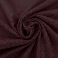 Rode stoffen - Kunstleer stof - Unique leather - bordeaux - 0541-440