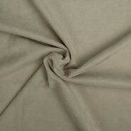 Polyester en elastan stoffen - Tricot stof - Scuba suede - zand - 0841-020