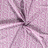 Roze stoffen - Katoen stof - abstract - lichtgrijs/roze - 15524-061