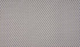 Aankleedkussen stoffen - Katoen stof - daisy bloem - off-white/zwart - 9090-250