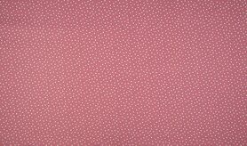 Aankleedkussen stoffen - Katoen stof - dots - roze - 0517-014