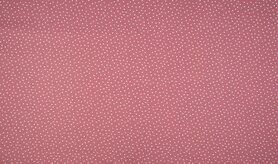 Kinderstoffen - Katoen stof - dots - roze - 0517-014
