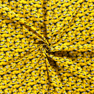 Gele stoffen - Katoen stof - camouflage - oker - 15801-034