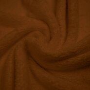 Plaid stoffen - Bont stof - Cotton teddy - caramel/bruin - 0856-098