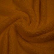 90% Baumwolle/10% Polyester - KN21 0856-575 Cotton teddy dunkel oker