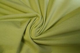 Bamboo met elastan stoffen - Tricot stof - pure bamboo - lime - 0781-315