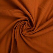 Voorjaar stoffen - Linnen stof - Stretch linnen - oranje - 0591-456