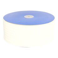 Wit - Elastiek wit 8 cm breed*