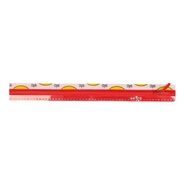 Niet deelbare ritsen (fijn) - Optilon fijne kunststof rits rood 30 cm. 0722