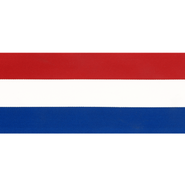 70 mm band - Vlaggenband rood/wit/blauw 70mm 6511-70