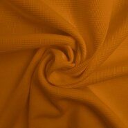 Gele stoffen - Katoen stof - Tricot fijne wafel - oker - 0898-570