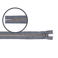 Sierritsen - Broekrits metaal jeansblauw 20 cm