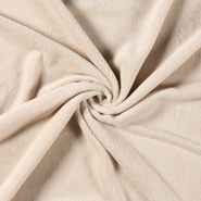 Fleece stoffen - Fleece stof - ultra soft - licht beige - 5358-053