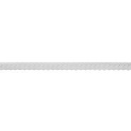 10 mm band - 97739-004 Rekbaar biasband luxe grijs