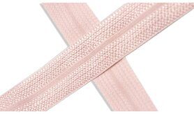 Biasband* - XBT14-511 Biasband Elastisch Glans Babyroze