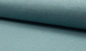 Boordstoffen - RS0302-022 Bündchenstoff dusty mint/silber