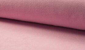 Badjas stoffen - Fleece stof - roze - 0032-311