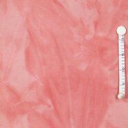 Katoen polyester lycra stoffen - Stretch stof - Bengaline tie dye - roze - 390007-694
