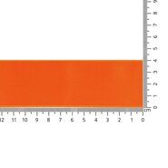 Effen uni kleur band - Satijnlint Mat Oranje 40 mm col 39