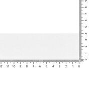 Effen uni kleur band - Satijnlint Mat Wit 40 mm col 401