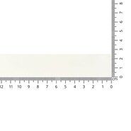 Effen uni kleur band - Satijnlint Mat Off-white 25 mm col. 405