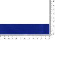 Effen uni kleur band - Satijnlint Mat Kobaltblauw 25 mm col. 40