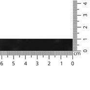 10 mm Band - Satijnband zwart 10 mm col. 233