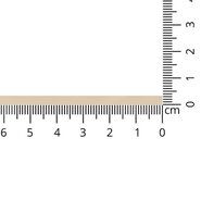 3 mm band - Satijnlint Mat Ecru 3 mm col 09