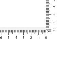 3 mm band - Satijnlint Mat Wit 3 mm col 401